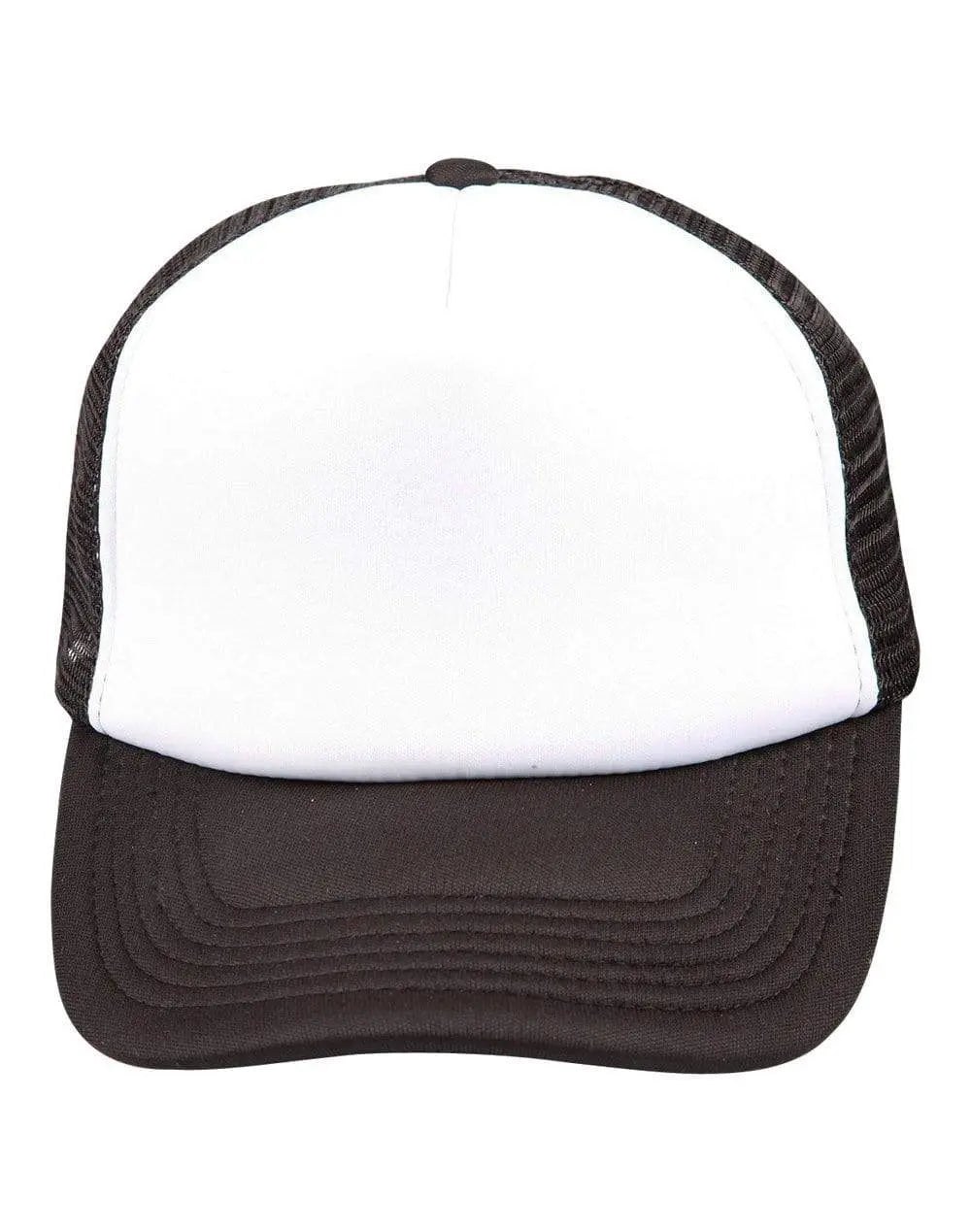 Contrast Trucker Cap Ch69 Active Wear Winning Spirit White/Black One size